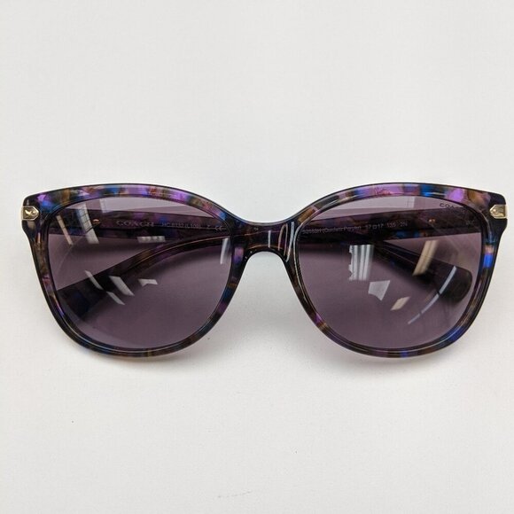🕶️ Coach HC8132 (L109) 52888H Cat Eye Sunglasses 57/17-135 / ALL349🕶️ - Picture 1 of 8